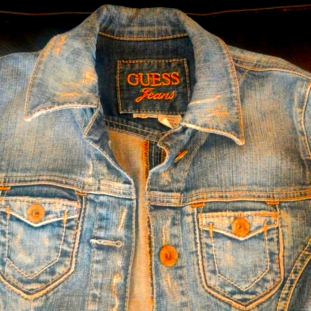 Guess Jean Jacket Euc - image 1